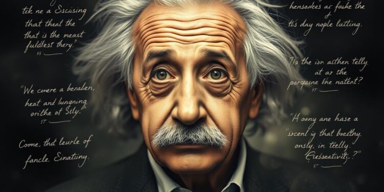 Albert Einstein Wissen Sprüche