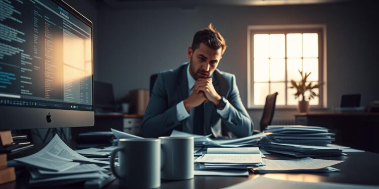 Angst vor der Arbeit