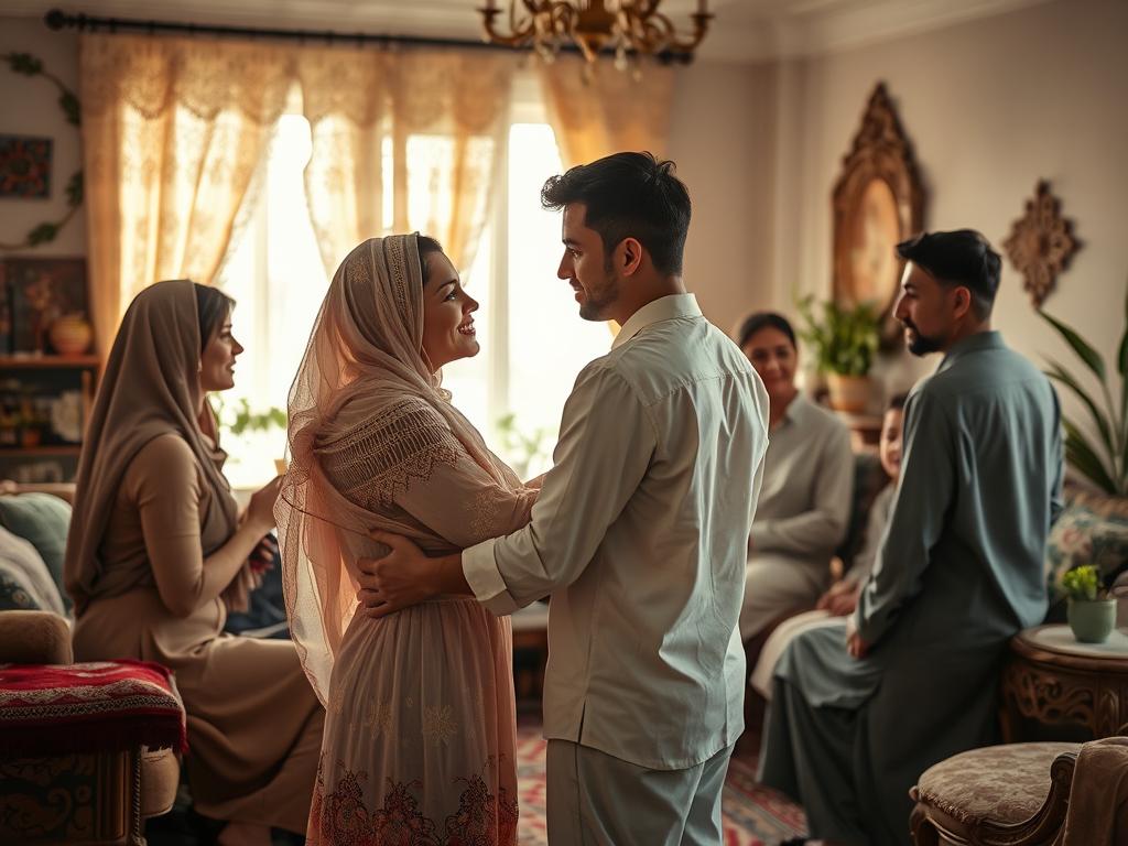 Arabische Familienbeziehungen und Liebe
