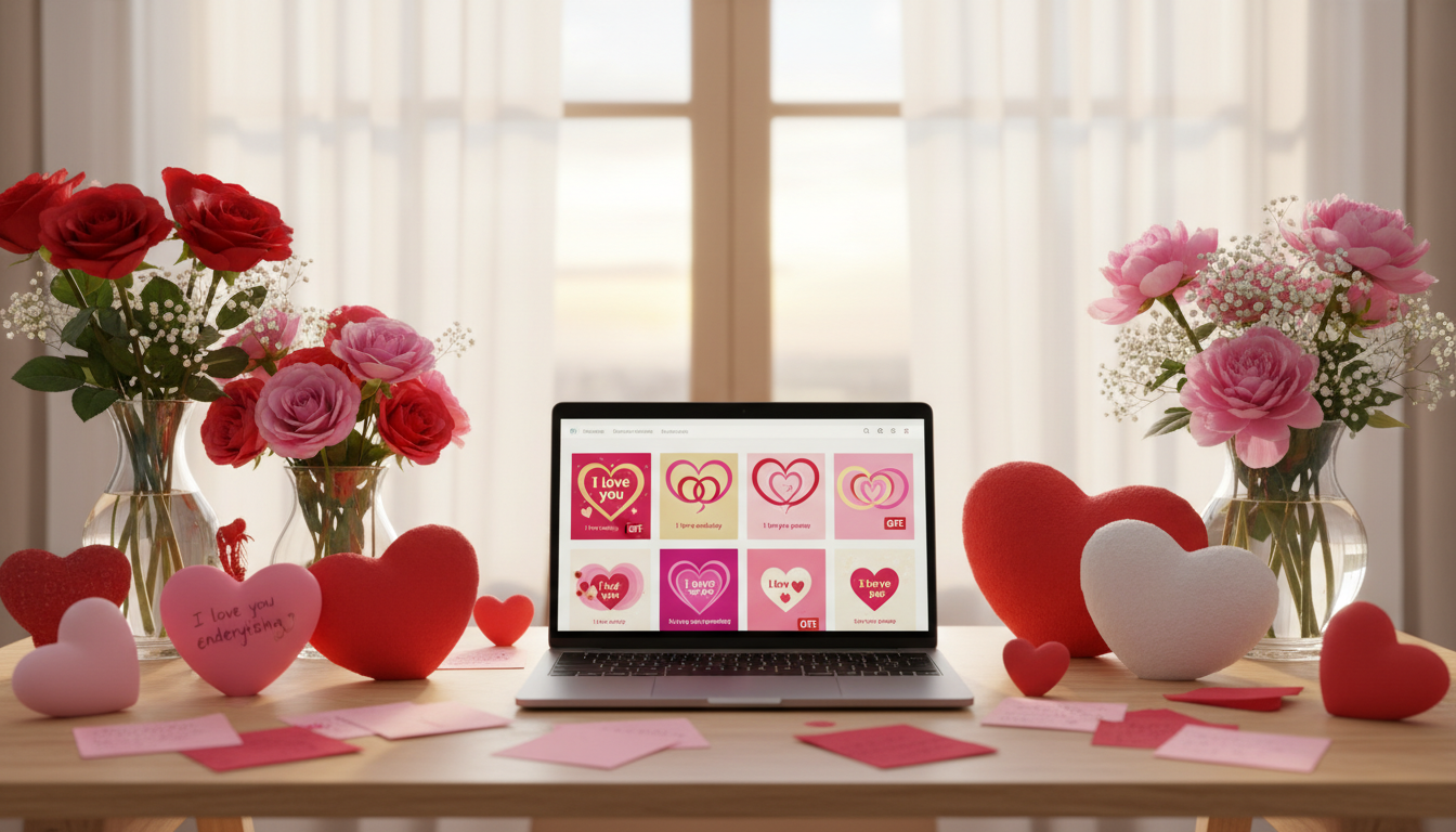 Auswahlkriterien für Liebes-GIFs