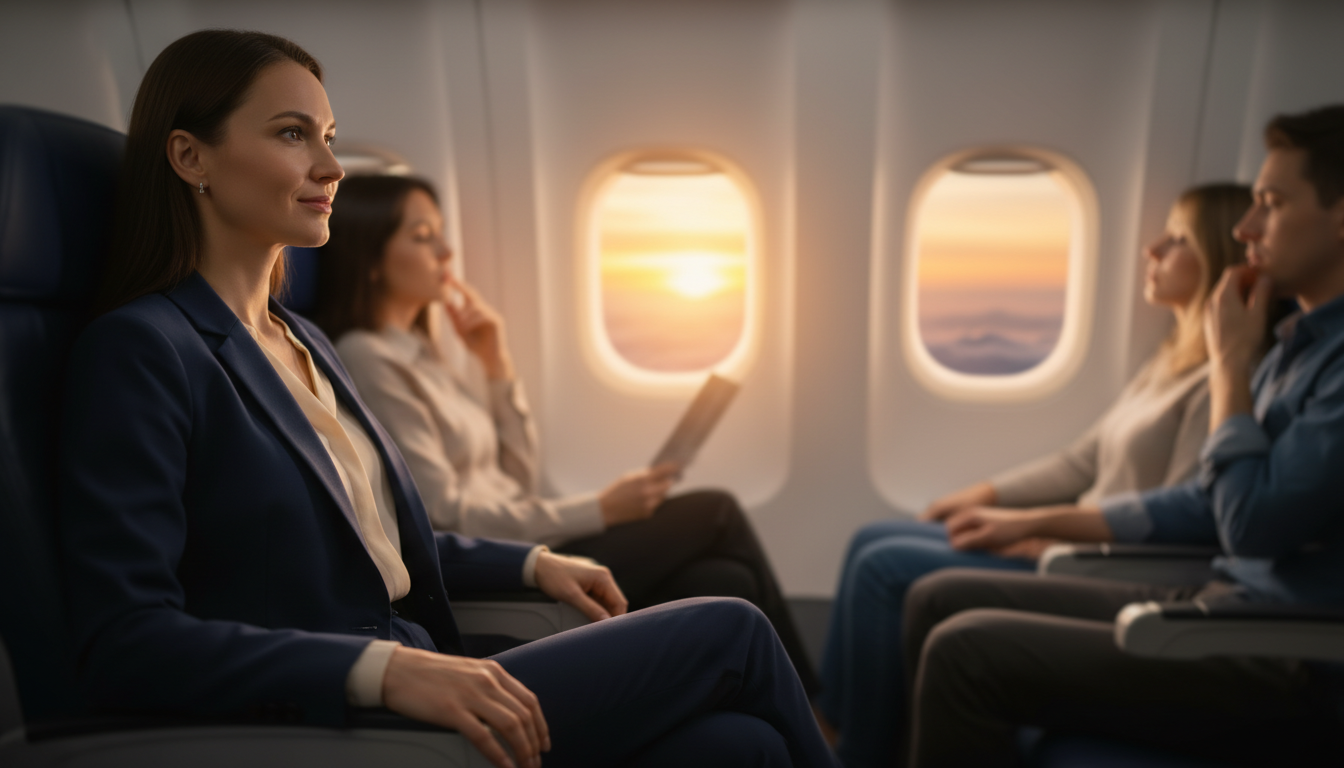 Bewältigung von Flugangst