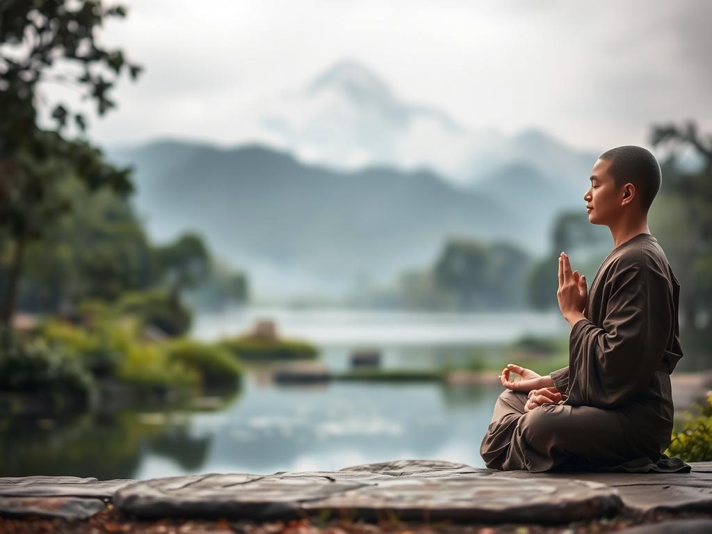 Buddhistische Meditation für innere Ruhe