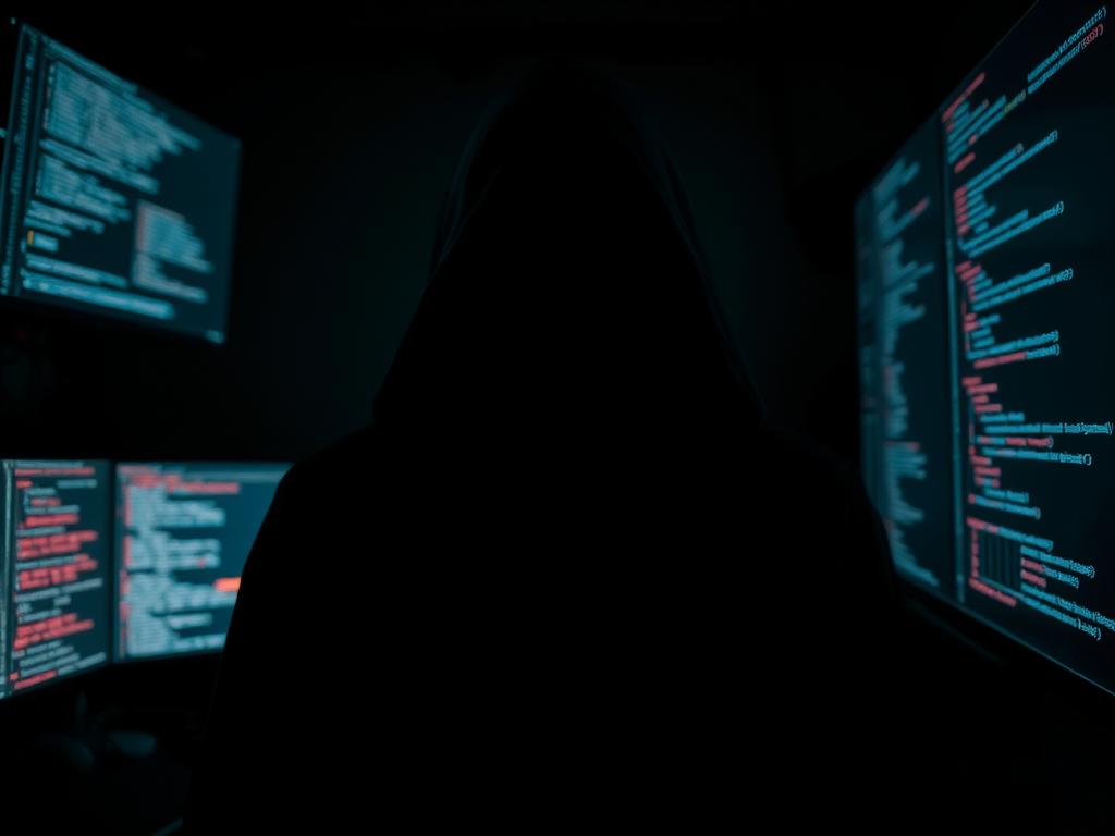 Dunkle Persönlichkeit im Internet