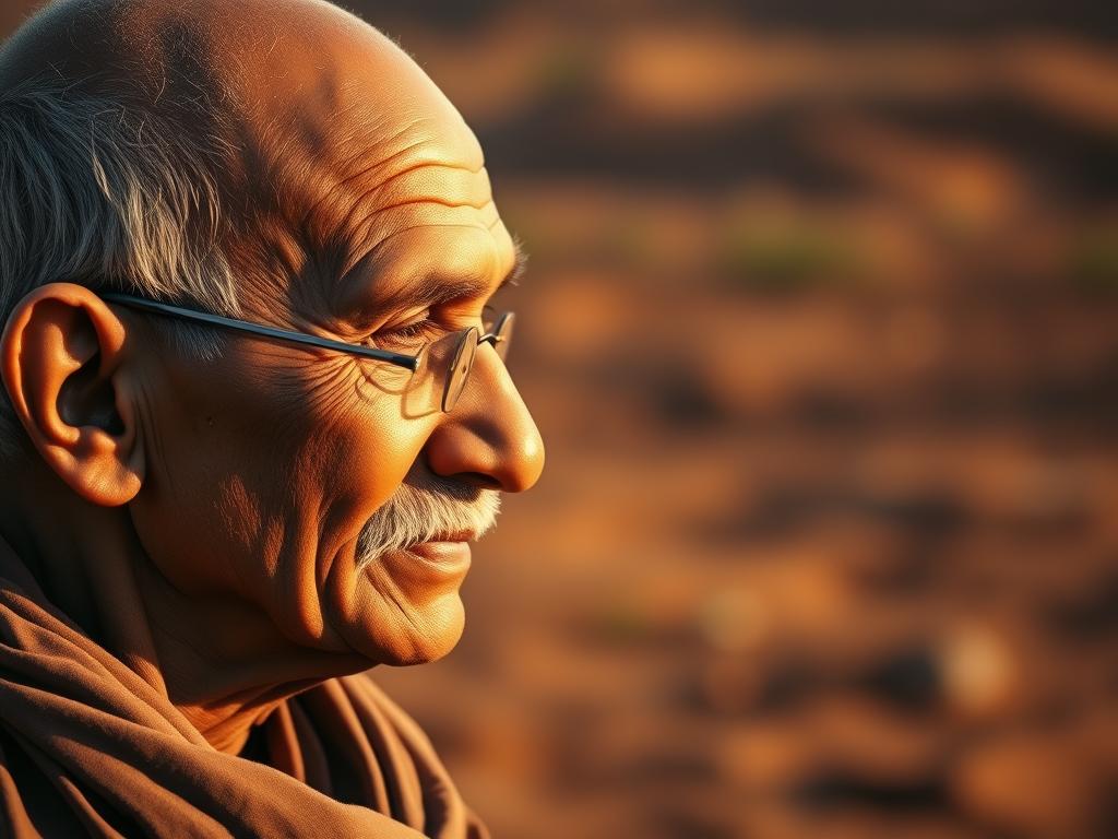 Gandhi Zitate Leben Selbstreflexion