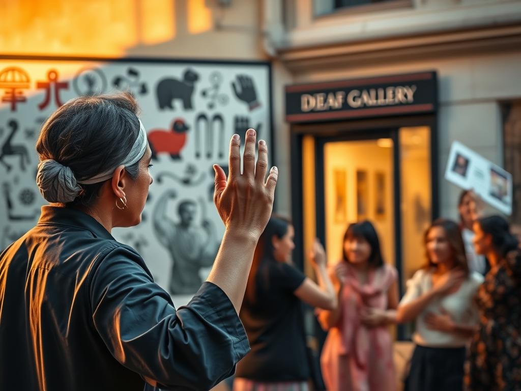 Gebärdensprache in Kultur und Kunst