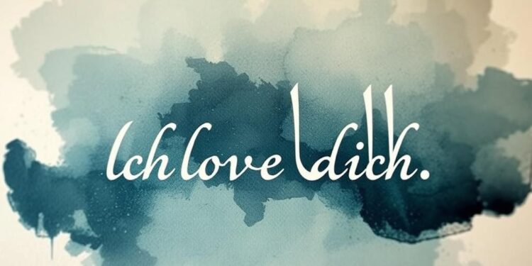 Ich liebe dich auf Arabisch