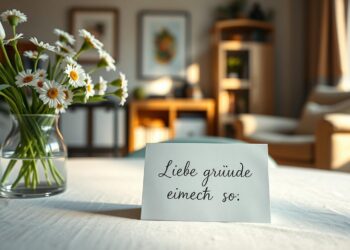 Liebe Grüße einfach so