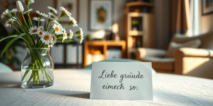 Liebe Grüße einfach so