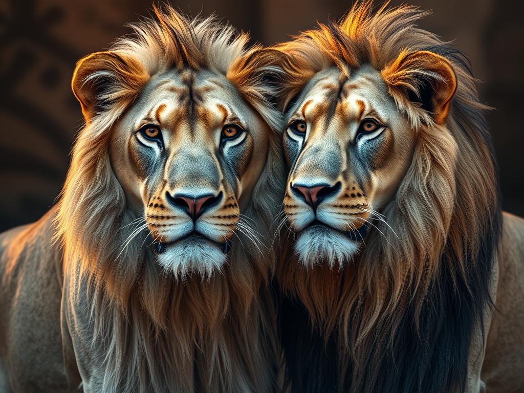 Löwen Symbolik Partnerschaft Löwen Symbolik Partnerschaft