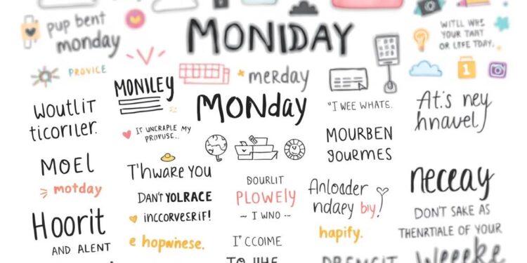 Lustig Wochenstart Montag Sprüche