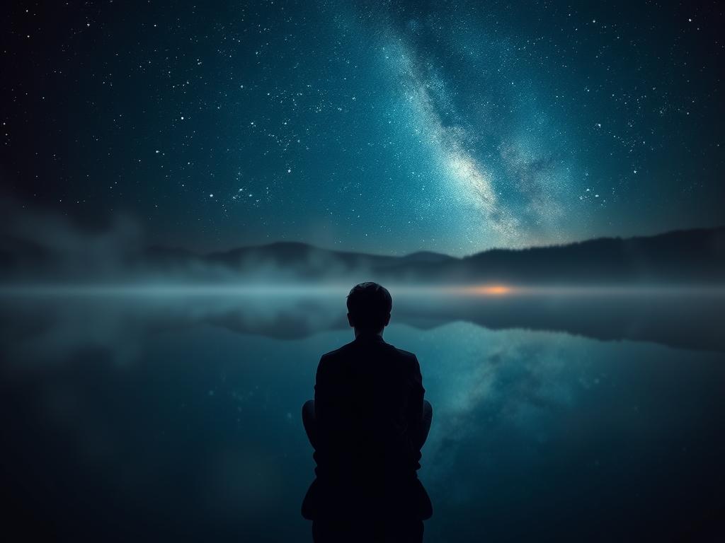 Romantisches Schicksalshoroskop Reflexion