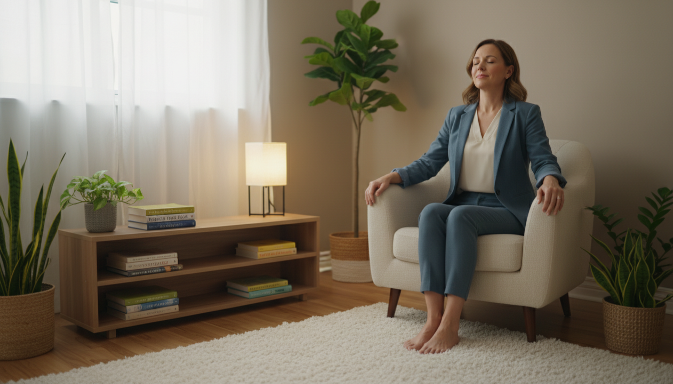 Übungen gegen Emetophobie