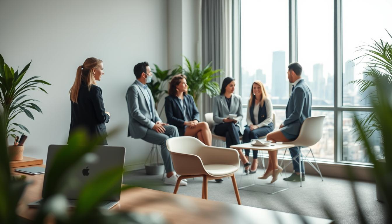 Zukunftsperspektiven Therapie Arbeitsumfeld