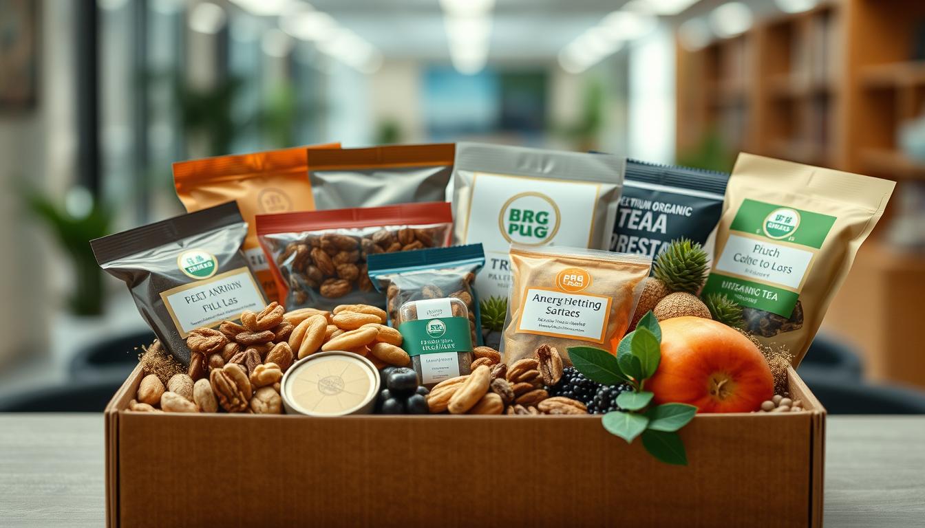 gesunde Snackbox Mitarbeiter